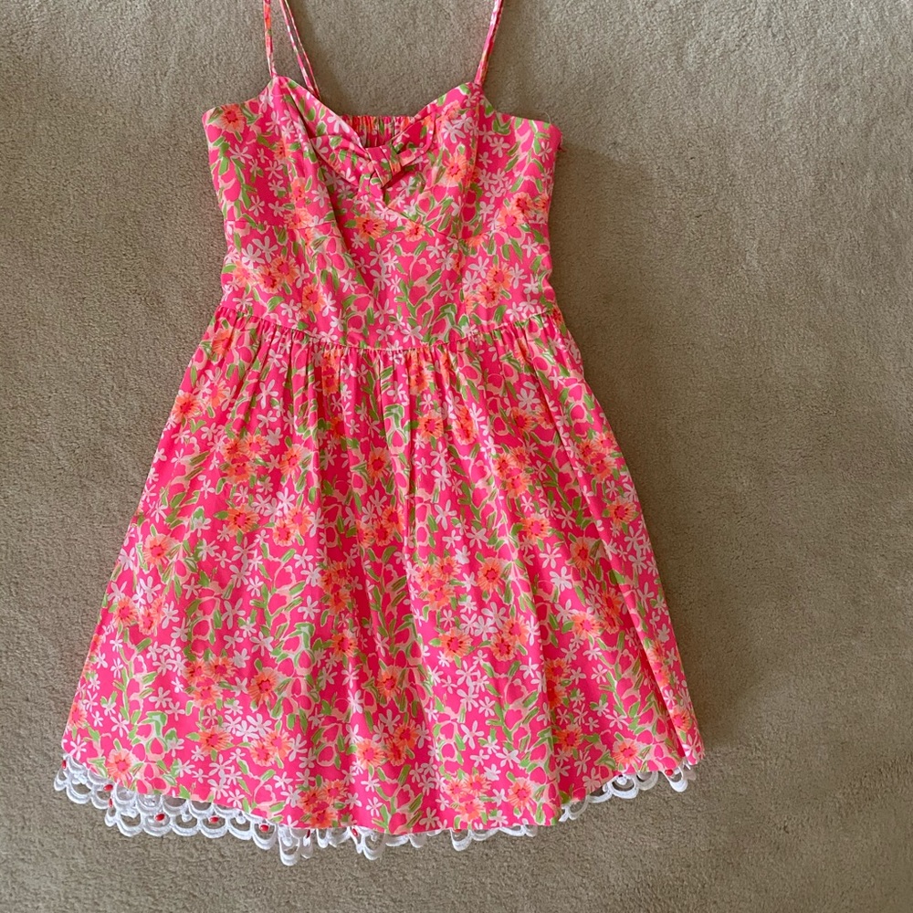 Lilly Pulitzer vibrant dress